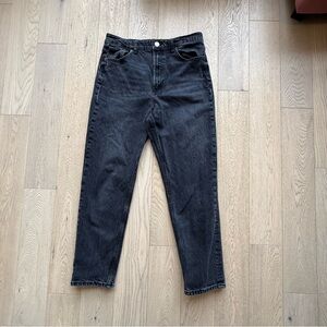 Zara Black Straight Jeans for Women Size 42
